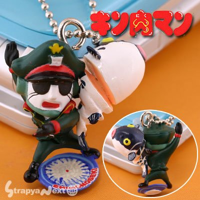 中四国・下関限定★ご当地キン肉マン「下関でフグチリを!!の巻」ブロッケンJr.ボールチェーン