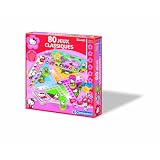 Clementoni - 62539 - Jeu de soci�t� - Mallette - 80 Jeux Classiques Hello Kittypar Clementoni