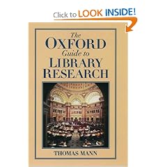The Oxford Guide to Library Research