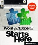 Microsoft Word 97 / Microsoft Excel 97 In-Depth Training Starts Here, 1 CD-ROM Comprehensive, interactive training. For Windows 95/NT 4.0 w. Service Pack 3