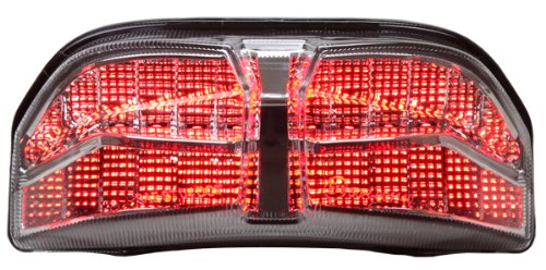 2006-2014 Yamaha FZ1 Integrated Sequential LED Tail Lights Clear Lens On Sale