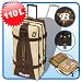 BoGi Bag Trolleytasche 120L Braun
