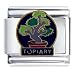 Bonsai Topiary Travel & Flags Italian Charm Bracelet