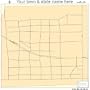 Street & Road Map of Admire, Kansas KS - Printed poster size wall atlas of your home town