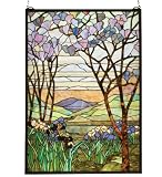 Meyda Tiffany Tiffany Magnolia & Iris Window