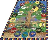 Tree of Life Rug - 7.67 Foot x 10.75 Foot Rectangle