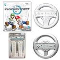 Wii Mario Kart with Extra Steering Wheel & Dual Charge Station