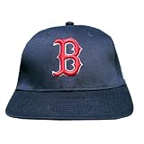 New Era Boston Red Sox MLB Adjustable Snapback Classic Hat Cap Cotton - Navy Blue
