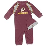 Redskins Reebok Infants NFL Creeper & Cap 3-9 mo.