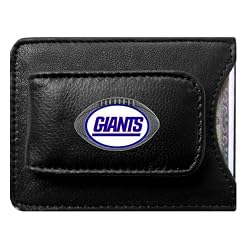 NY Giants Credit Card/Money Clip Holder - NFL Football - Fan Shop Sports Team Merchandise