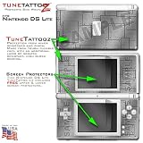 Nintendo DS Lite Aluminum Panels Tune Tattoo Skin Kit by TuneTattoozTM