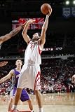 Phoenix Suns v Houston Rockets: Luis Scola Photographic Poster Print by Bill Baptist, 28x42