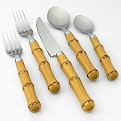Bamboo 20-pc. Flatware Set