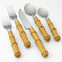 Bamboo 20-pc. Flatware Set