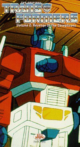 Childrens Toyshop  VHS : Transformers Vol. 2 - Revenge of the Decepticons