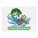 Glasses Cleaning Cloth Large Sized 2-Sided of Comedic Gone Fishin' (Gone Fishing)