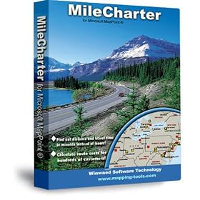 MileCharter Mileage Calculator Software (MapPoint Add On)