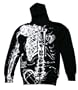 Robo Wishbone Girls Hoodie in Black by Iron Fist Clothing