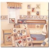 Lambs & Ivy Sports USA 6-piece Bedding Set
