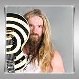 ZAKK WYLDE GIBSON TRIBUTE , 60x60cm Kunstdruck als Leinwandkopie