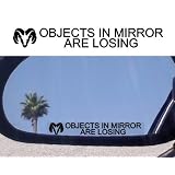 (2) Mirror Decals for DODGE AVENGER MAGNUM STEALTH NITRO CORONET CHARGER VIPER... by Dodge