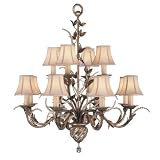 Fine Art Lamps 138540 Large 12LT Chandelier - Midsummer Nights Dream Indoor Lighting