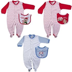 Christmas Sleep N Play & Bib
