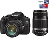 51Q3SvKeDcL. SL160  CANON 550D + EF S 18 55mm IS lens & EF S 55 250mm IS lens + Accessories Kit for Canon Eos 550D cameras