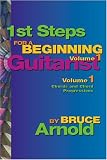 Product details for 1st Steps for a Beginning Guitarist Volume One: Chords and Chord Progressions for the Guitar