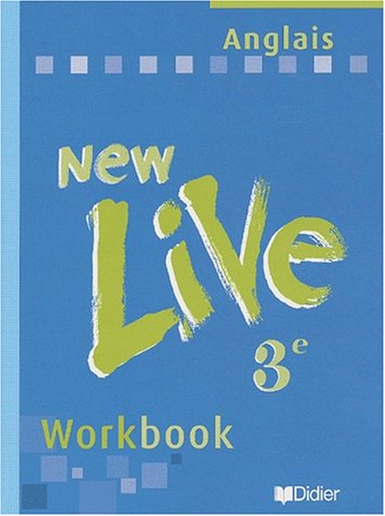 City Travel Guides Discounted  Livres : New Live : Anglais, 3ème LV1, Workbook