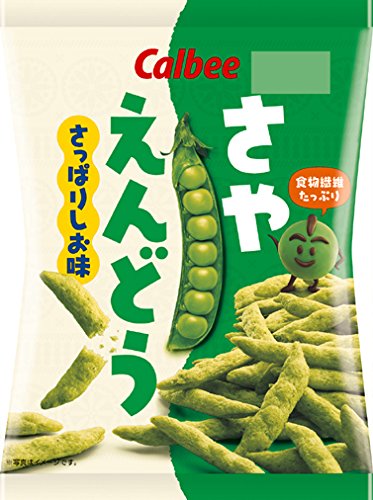 カルビー さやえんどうさっぱりしお味 70g×12袋