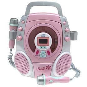 Barbie CD Karaoke Machine