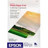 Epson S041458 Borderless Photo Paper (4x6, 20 Sheets) (Office Product) newly tagged
