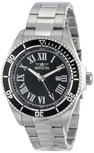 Invicta Men's 14998 Pro Diver Black Dial Stainless Steel Watch