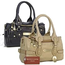 Smith and Canova Handbag with Shoulder Strap - Leather