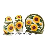 Sunflowers salt and pepper table top set by Housewares