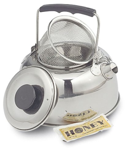 Stansport® Stainless Steel Tea Pot Stansport® Stainless Steel Tea Pot