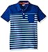 Crazy 8 Boys' Big Thin Stripe Polo Tee
