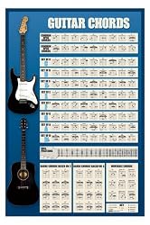 Guitar Chords New 24x36 Poster