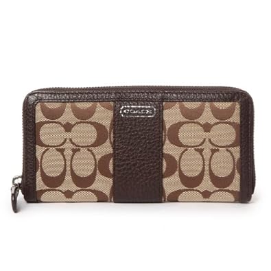 coach wallets zipp