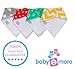 Baby Bandana Bibs for Droolers, Fantastic Baby Shower Gift Great Combo Pack