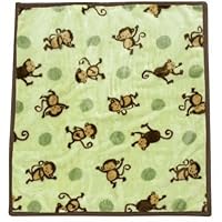 Mod Pod Pop Monkey Hi Pile Blanket