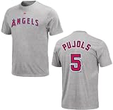 Los Angeles Angels Albert Pujols Gray MENS Jersey T-Shirt - IN STOCK