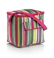 Palm Striped Large Picnic Cool Bag