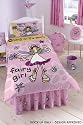 Zap Fairy Girl Flowers Duvet Set, Single