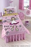 ZAP FAIRY GIRL FLOWERS SINGLE DUVET SET