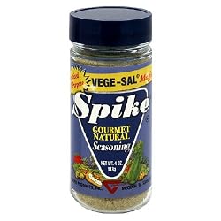 Vege-Sal Vegetized Seasoning Salt, 4-Ounce Shaker (Pack of 6)