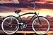 New Micargi 26 7 Speed Mens Bike Beach Cruiser Bicycle Rover Black