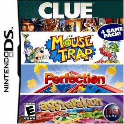 Childrens Toyshop  Video Games : Nintendo Ds Lite Clue/Mouse Trap/Perfection/Aggravation