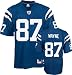 Reggie Wayne Blue Reebok NFL Premier Indianapolis Colts Jersey - Medium